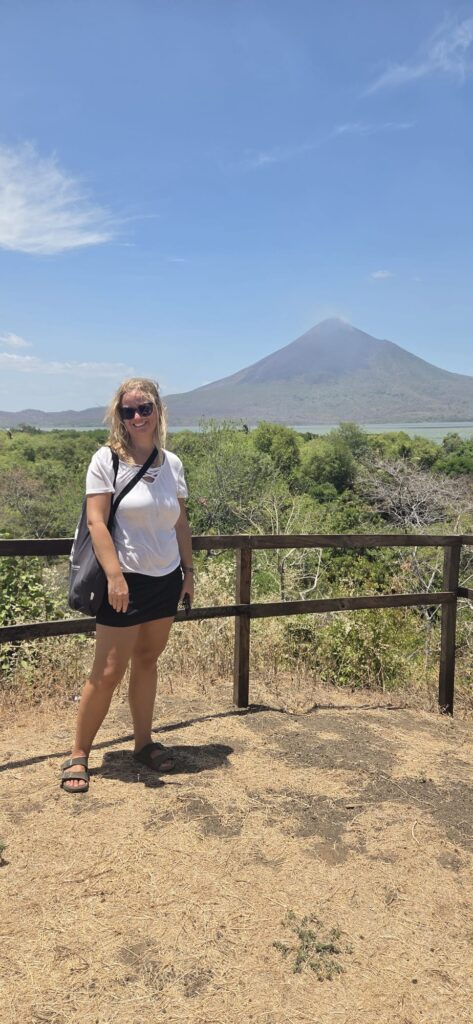 Momotombo viewpoint Leon Viejo